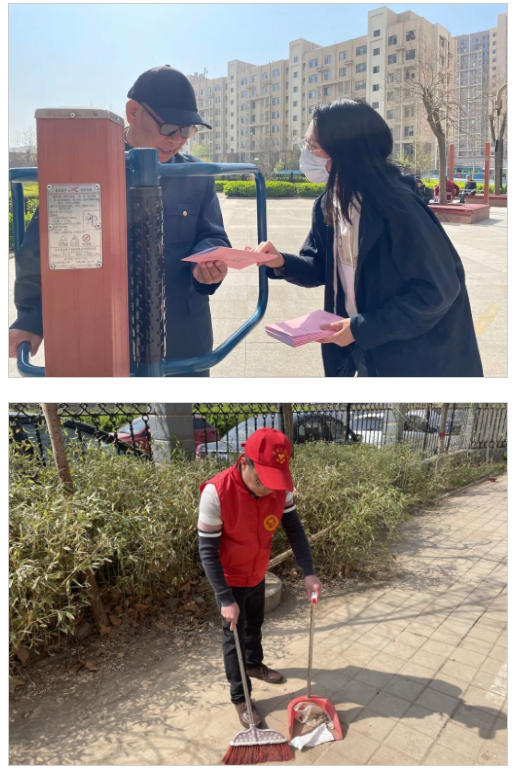 創建進社區共建文明城——滄州開放大學開展創城志愿服務活動 創建進社區共建文明城——滄州開放大學開展創城志愿服務活動