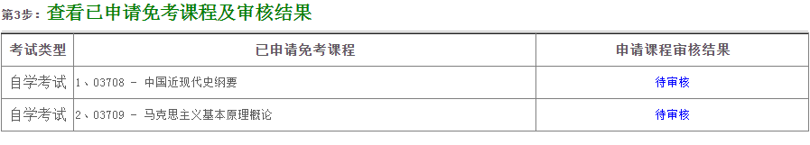 江西省2024年上半年自學考試部分免考課程網上申請流程演示