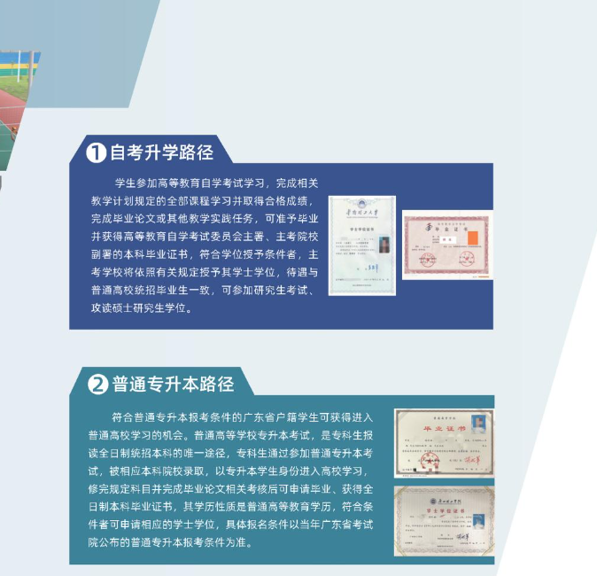 廣州理工學院繼續教育學院高等教育自學考試升學創培班2024年招生簡章（惠州博羅校區）