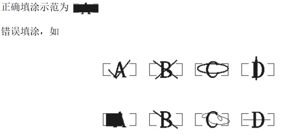 四川省教育考試院：成人高等學校招生全國統一考試考生答題須知