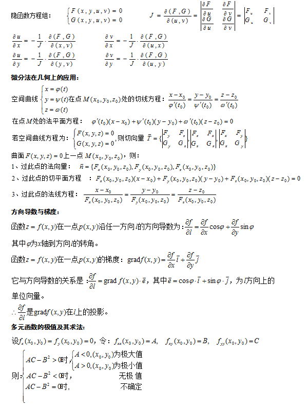 成人高考專升本數學科目知識點復習資料-5