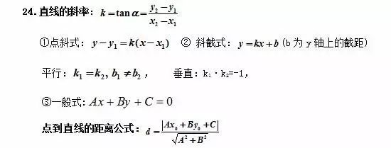 成人高考數學公式有哪些?常用公式分享!-5 成人高考數學公式有哪些?常用公式分享!-5