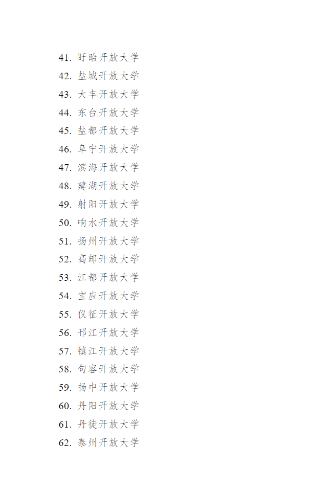 關于做好江蘇開放大學2023年春季招生工作的通知
