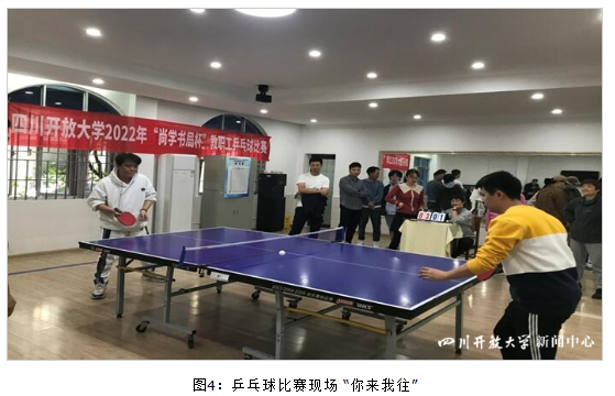 四川開放大學工會舉辦“尚學書局杯”教職工氣排球比賽及團體乒乓球比賽