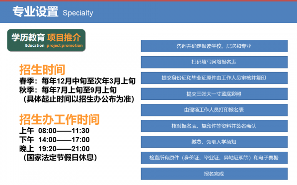 佛山南海開放大學2022年秋季招生簡章