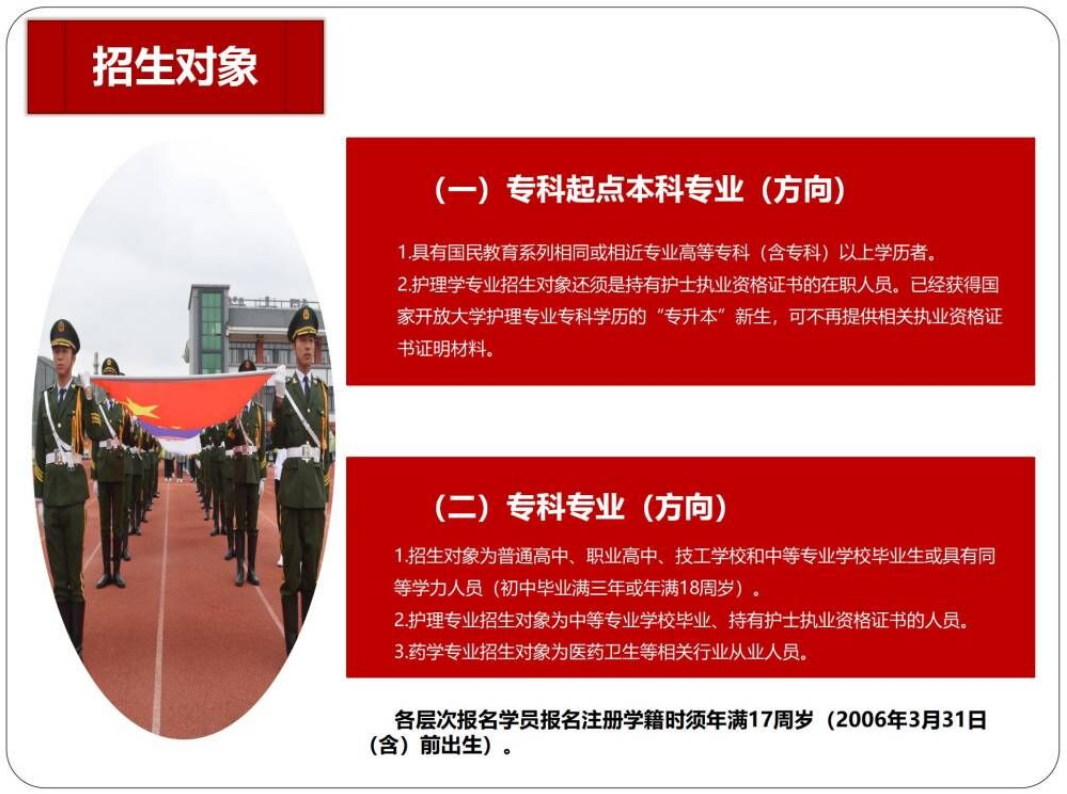 黔東南施秉開放大學2023年春季開放教育招生簡章